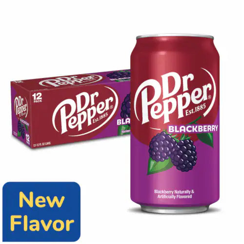 Dr Pepper Black Berry  Soda USA 355ml
