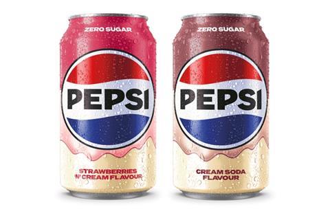 Pepsi Zero Sugar Cream Soda 330ml