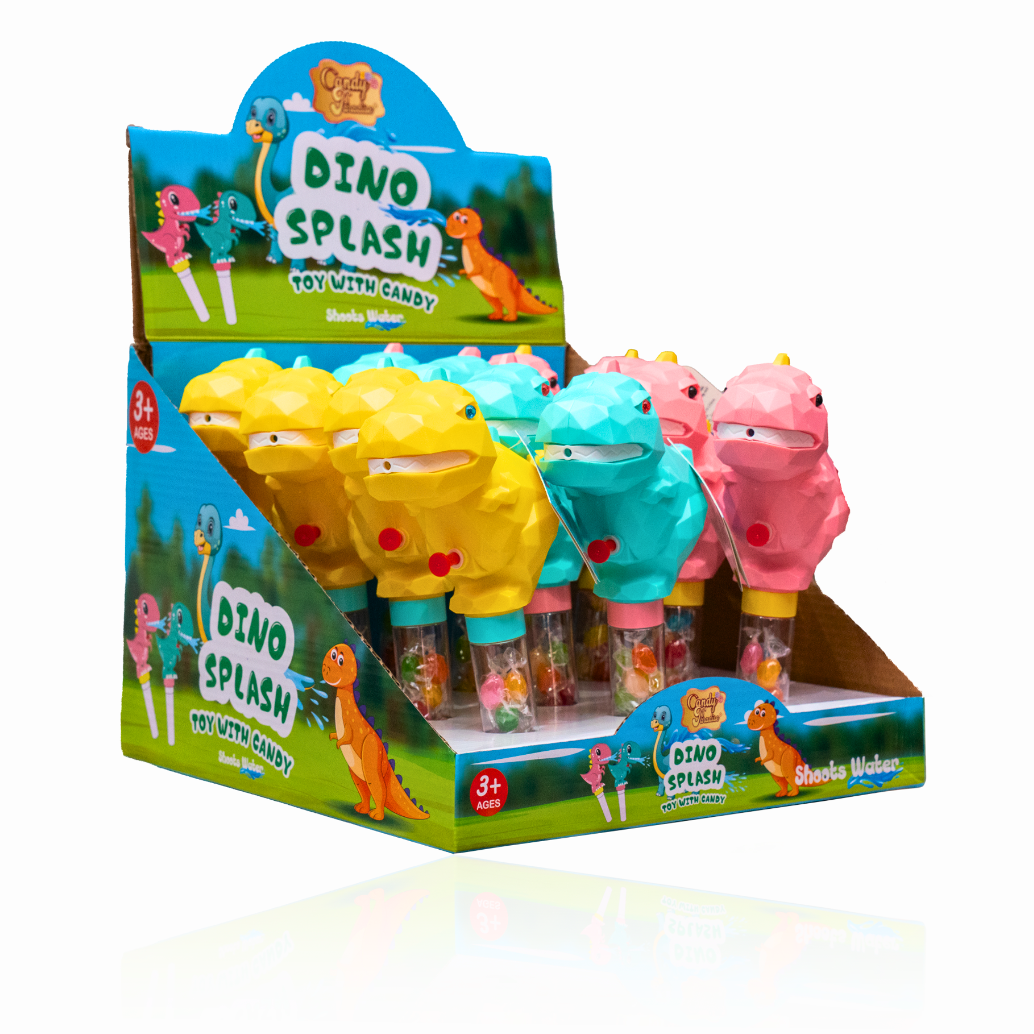 Candy Paradise Toy With Candy Dino Splash 10g