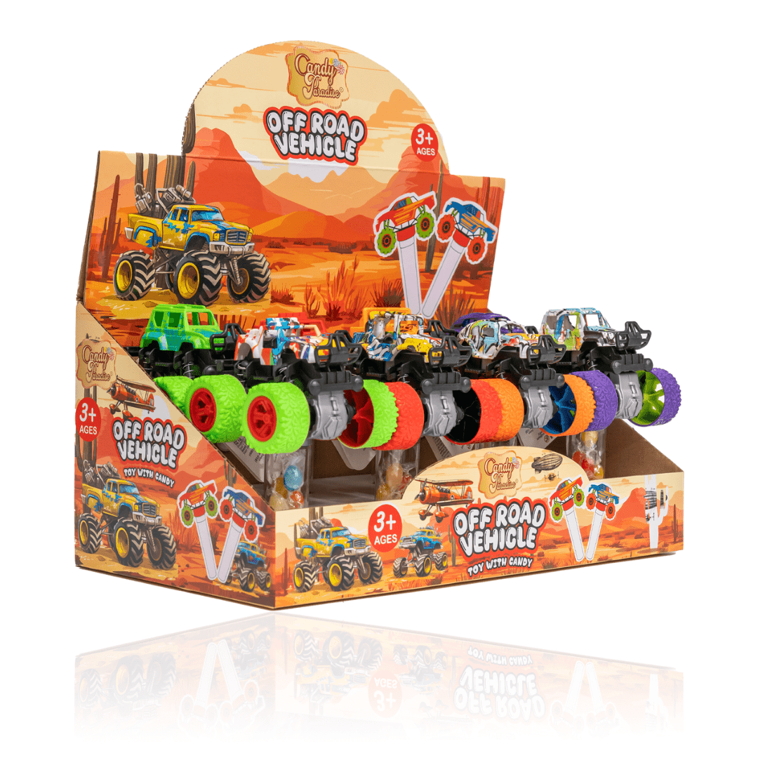 Candy Paradise Toy With Candy Road Vehicle 10g