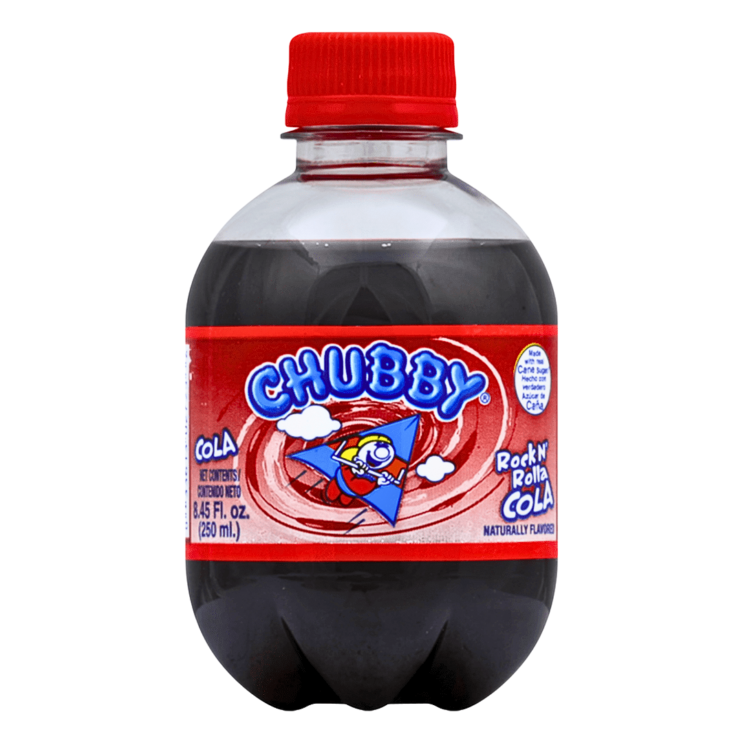 Chubby Drinks Rock N' Rolla Cola Flavour 250ml