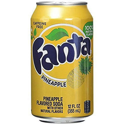 Fanta pineapple 350ml USA