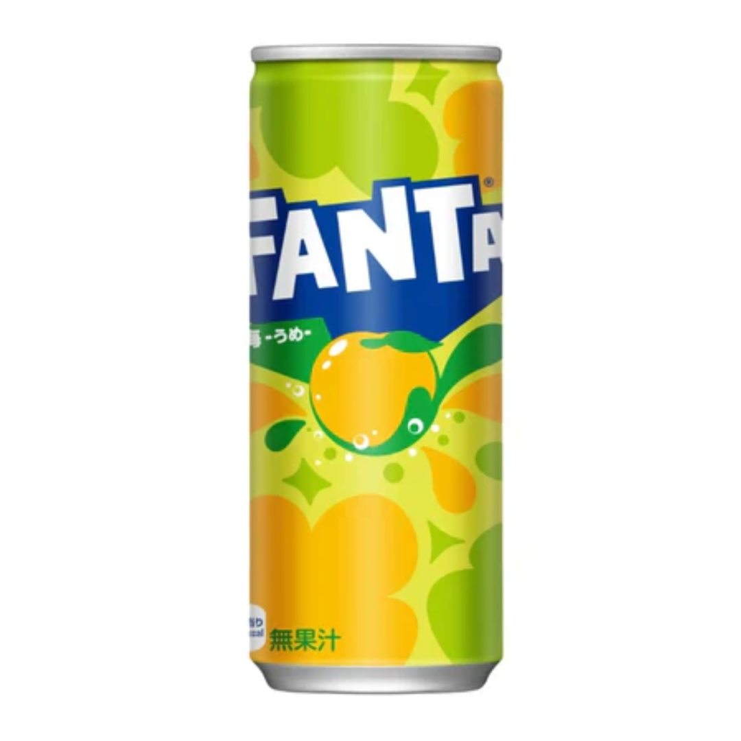 Fanta Ume Plum Flavour Cans Japan 250ml
