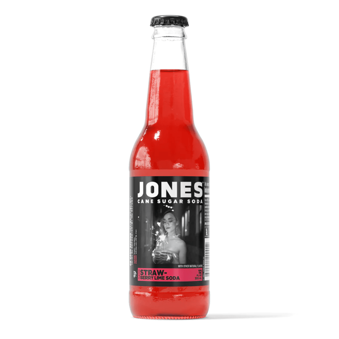 Jones Soda Strawberry  Lime 355ml