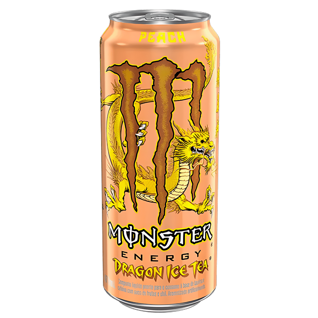 Monster Energy Drink  Dragon Iced Tea Limited  Edition Peach Flavour  473ml