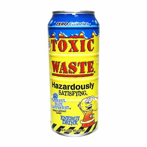 Toxic Waste Sour Cherry Energy Drink 500ml