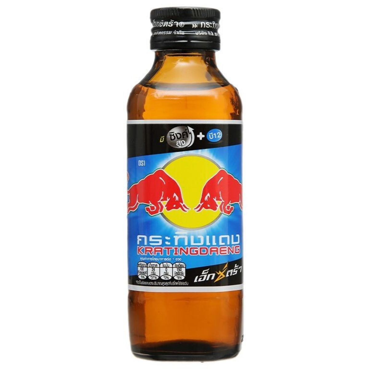 RedBull Kratingdaeng Extra With Zinc Black Cap 145ml