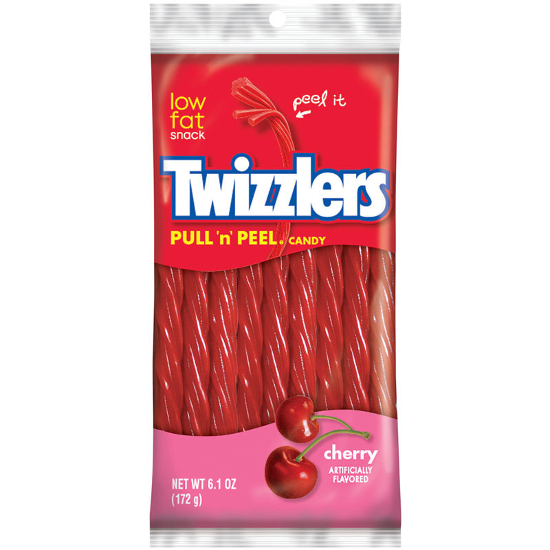 Twizzler Pull and Peel Cherry 172g