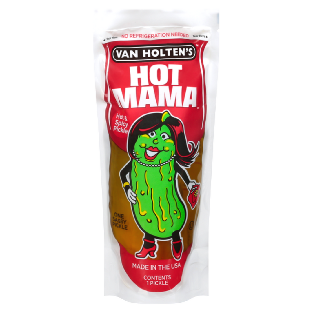 Van Holten’s Hot Mama Pickle USA 196g (Individually wrapped)