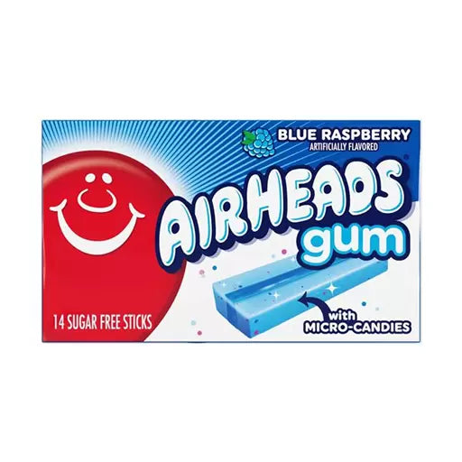 Airheads Blue Raspberry Gum