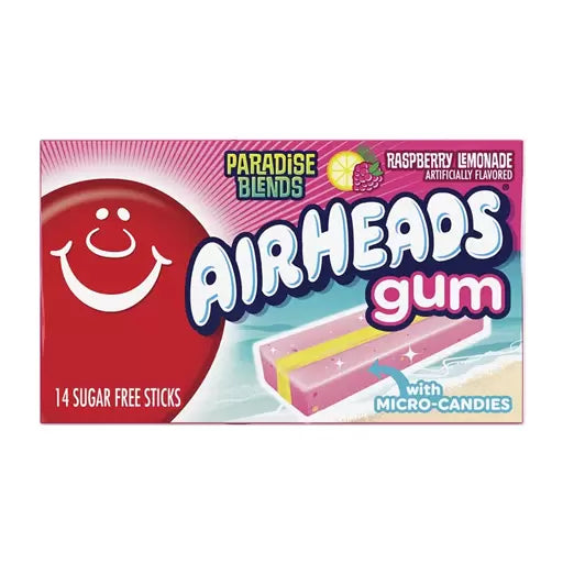 Airheads Raspberry  Lemonade Gum