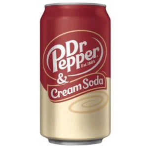 Dr Pepper & Cream Soda 355ml