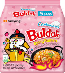 Buldak Noodles Carbonara 1 pack x 8pc 140g